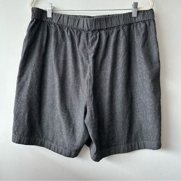 Eileen Fisher Gray Casual Shorts - Picture 2 of 7